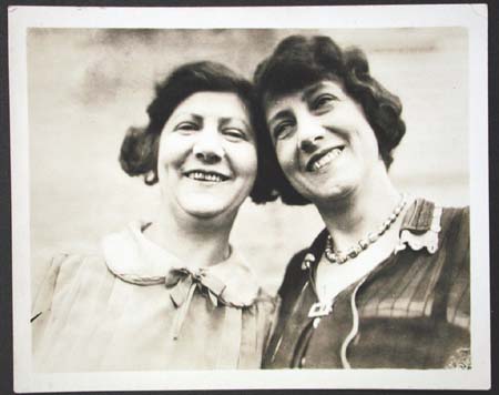 Christina Freida Abel (Gladding) & Marie L. Abel (Fladung)